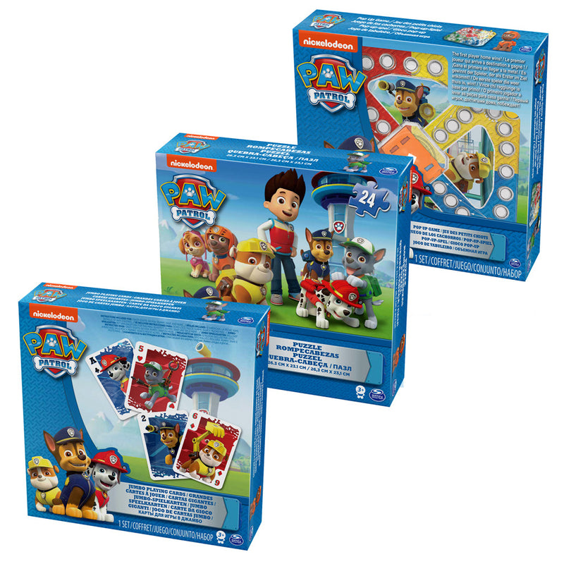 Load image into Gallery viewer, Paw patrol 3-pack spellenbundel
