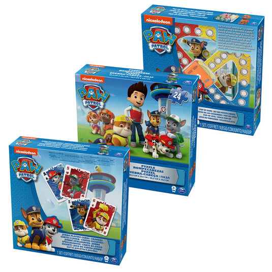 Paw patrol 3-pack spellenbundel