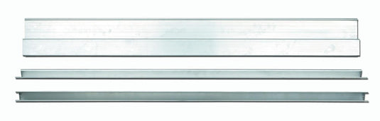 Abi stla rij, hak stucadoor alu. h-profiel 200cm - 07828