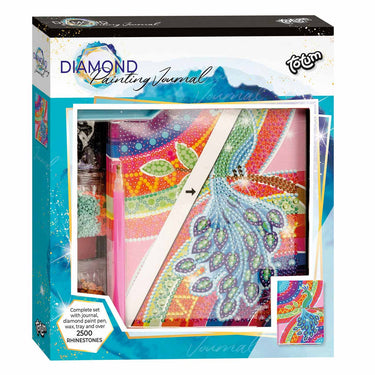 Intro totum diamond painting dagboek - pauw