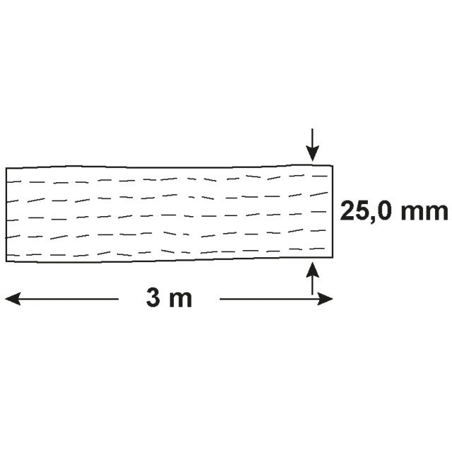 Load image into Gallery viewer, Connex spanriem - spanband 3m x 25mm pes 250kg - b34426
