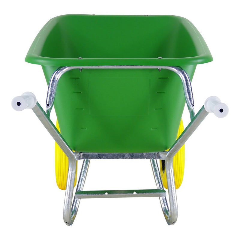 Laden Sie das Bild in Galerie -Viewer, Fort producten kruiwagen f s 165l groen hdpe bak 2 wiel nooitmeerlek
