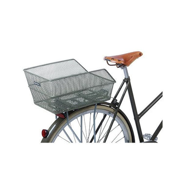 Basil Cento - fietsmand - achterop - olive green