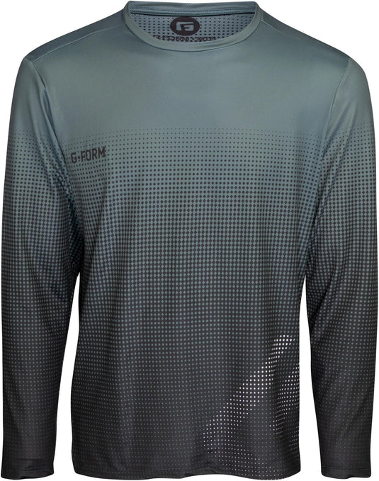 G-form shirt met lange mouwen fade jersey men's longarm shirt fade jer.men´s size l