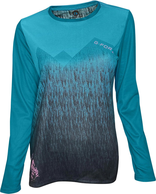 G-form longshirt summit jersey women's longarm shirt g-from summit jer.womens size s