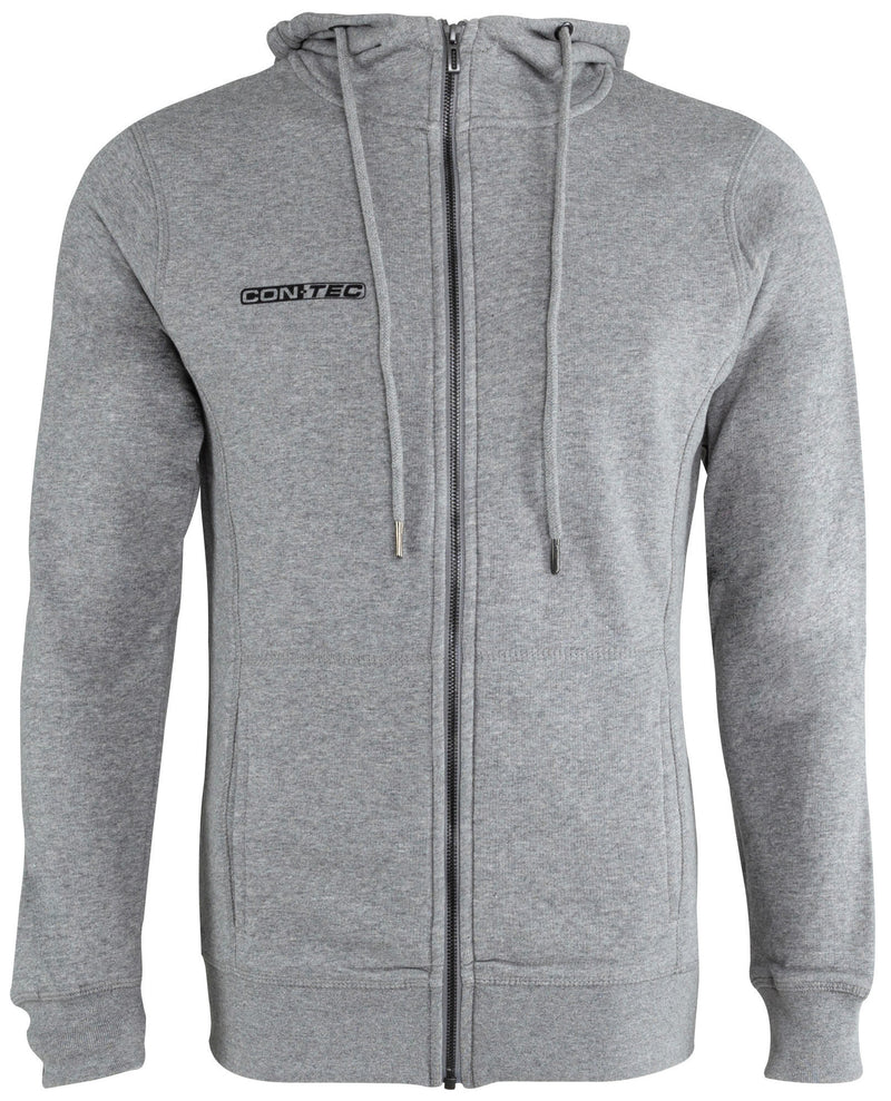 Load image into Gallery viewer, Contec sweatjack met capuchon zip bright ct zip hoodie zip bright size, xl light grey
