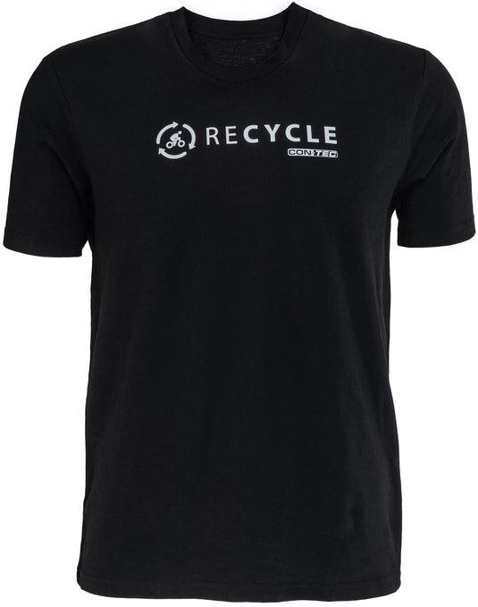 Contec t-shirt re.cycle ct t-shirt re.cycle black size l