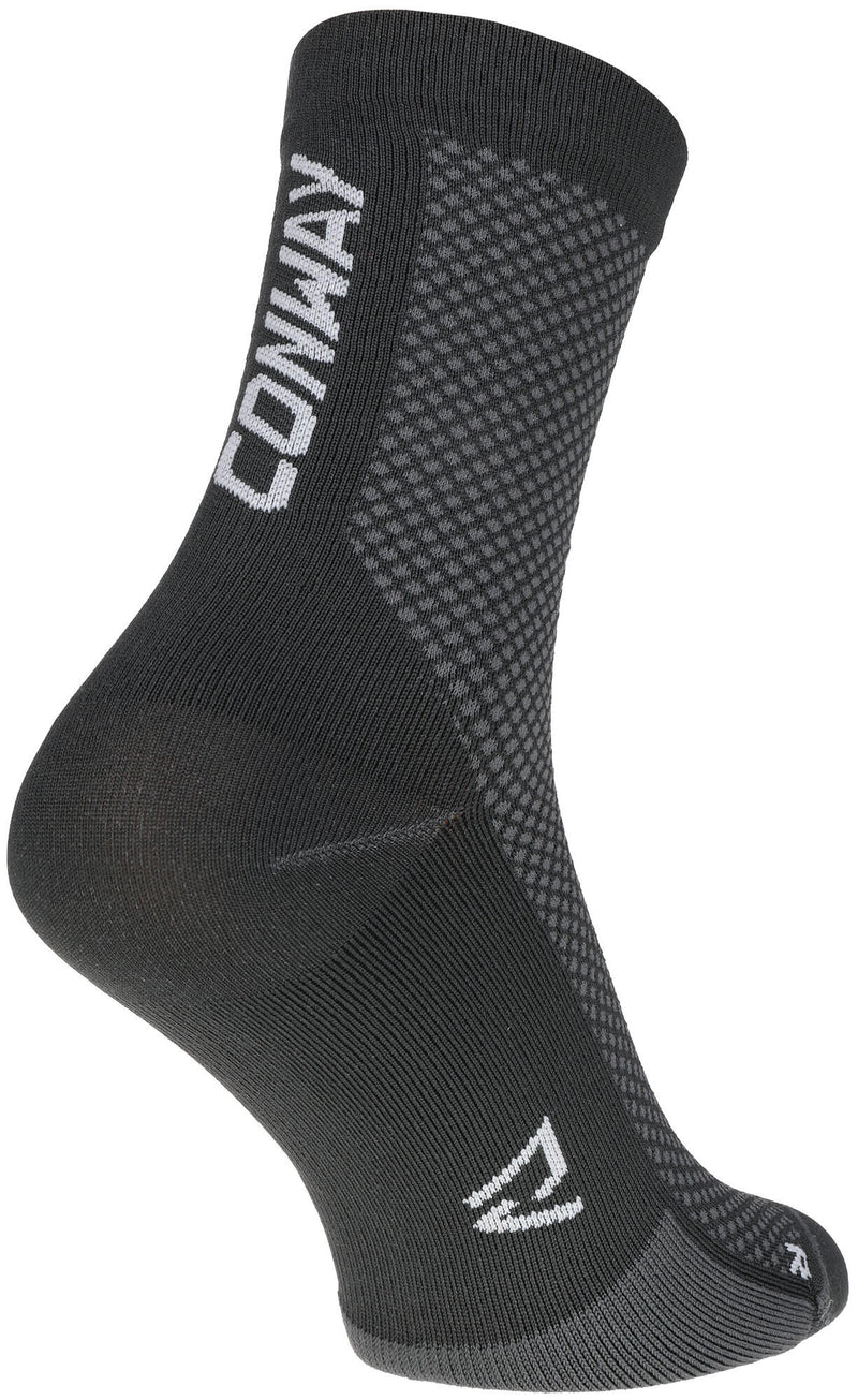 Load image into Gallery viewer, Conway sokken ride socks high cut sock ride high cut 36-39 grey
