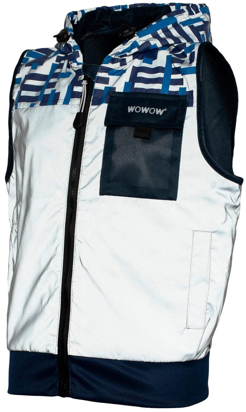 Load image into Gallery viewer, Wowow weste yoho jacket blue fr reflective children yoho blue fr gr. s
