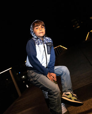 Wowow weste yoho jacket blue fr reflective children yoho blue fr gr. m