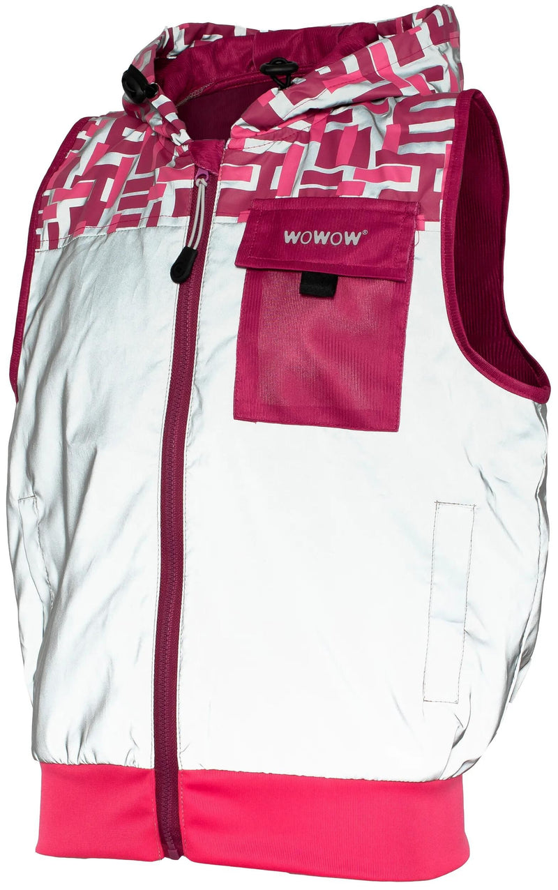 Load image into Gallery viewer, Wowow weste yoho jacket pink fr reflective children yoho pink gr.s
