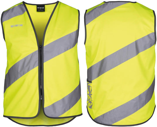 Wowow weste roadie reflex vest roadie s yellow