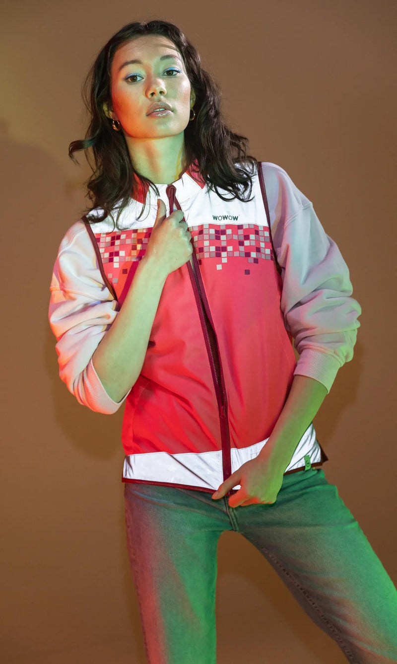 Load image into Gallery viewer, Wowow weste amy jacket pink amy jacket amy pink gr.l
