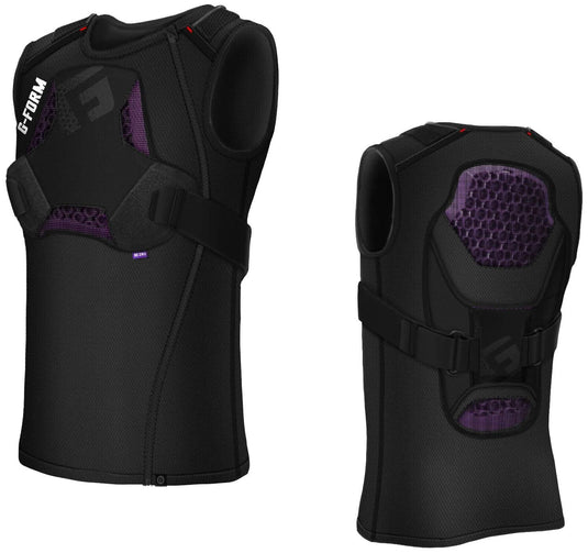 G-form brustprotektor mx spike chest back prot. mx spike size xl black