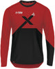 G-form langarmshirt pro-x4 longarm shirt pro x-4 size m red black