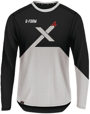 G-form langarmshirt pro-x4 longarm shirt pro x-4 size xl black white