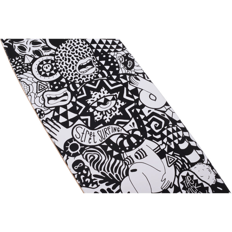 Load image into Gallery viewer, Street Surfing Street Surfing Kicktail Rumble Skateboard
