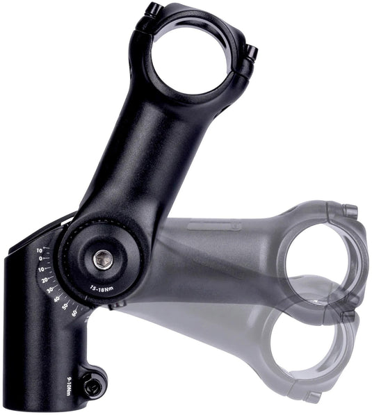 Contec vorbau seto hybrid ct stem seto hybrid adj. 31,8 28,6x110mm, black