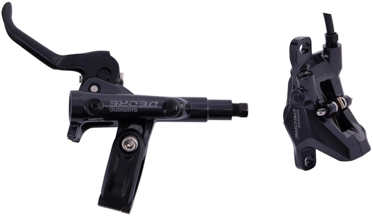 Shimano scheibenbremse deore br-m6100 und bl-m6100 disc brake shim.deore fr.1000mm met.pads g04s