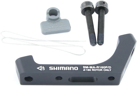 Shimano scheibenbremsadapter disc br.adapter shim. rear fm 160mm