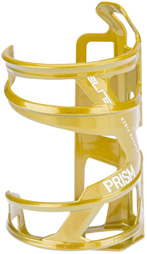 Elite bidonhouder prism carbon mod.19 bottle cage prism carbon left gold metal