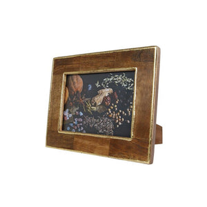 Cosydecor fotolijst jim (13x18) l naturel goud hout 19x25x2cm