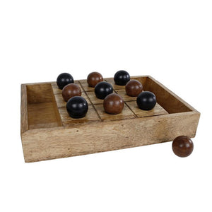 Cosydecor decoratief spel 'boter kaas eieren' hout 30x20x4,25cm