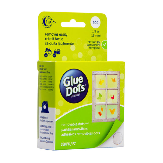 Glue dots • removable dots roll 13mm