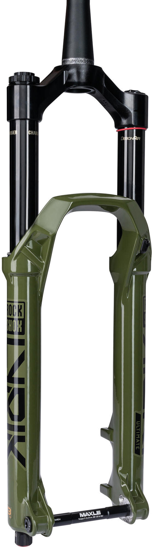 Rockshox verende voorvork lyrik ultimate rc2 sus.fork rs lyrik ult.rc2 27,5 boost 150mm green