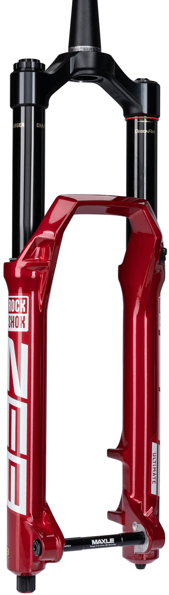 Load image into Gallery viewer, Rockshox verende voorvork zeb ultimate rc2 susp.fork rs zeb ult. rc2 27,5 boost 170mm red
