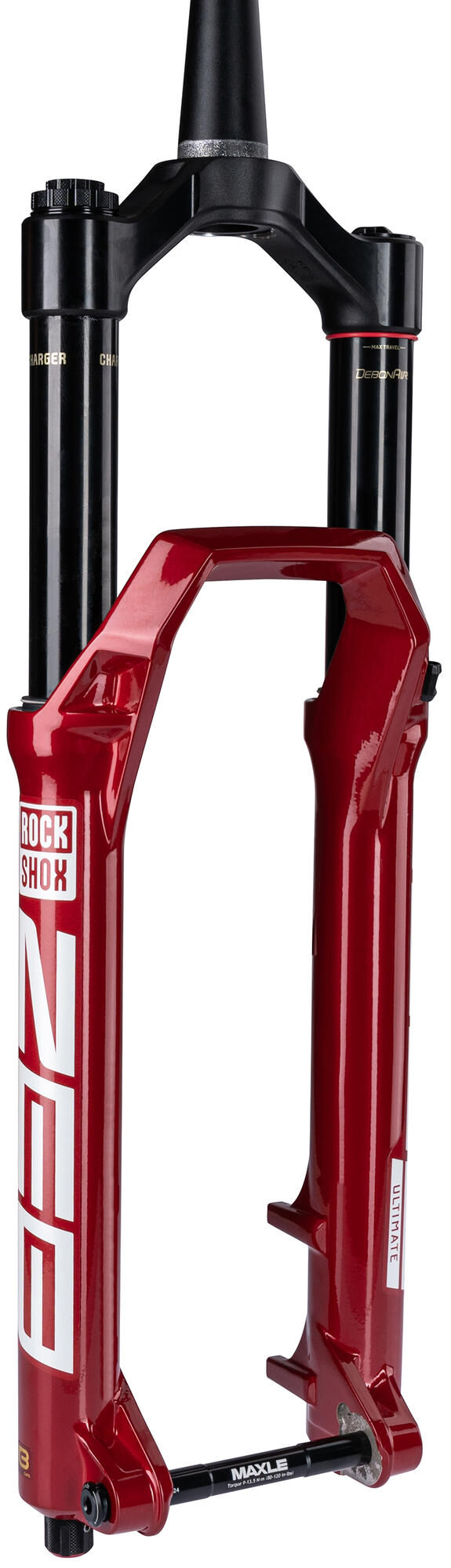 Load image into Gallery viewer, Rockshox verende voorvork zeb ultimate rc2 susp.fork rs zeb ult. rc2 27,5 29 180mm red
