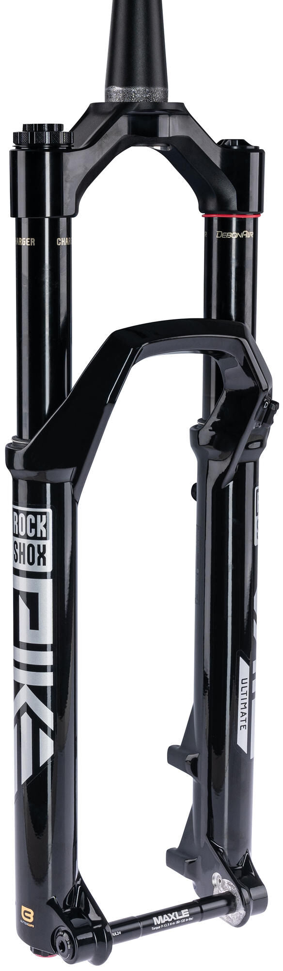 Load image into Gallery viewer, Rockshox verende voorvork pike ultimate rc2 27,5 + 29 susp.fork rs pike ult.rc2 27,5 boost 140mm black
