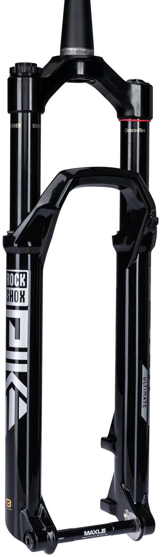 Rockshox verende voorvork pike ultimate rc2 27,5 + 29 susp.fork rs pike ult.rc2 27,5 + 29 120mm black