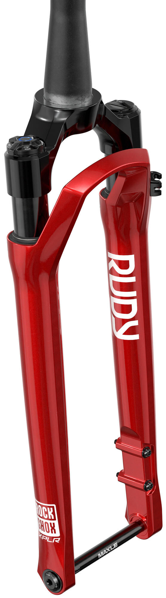 Load image into Gallery viewer, Rockshox verende voorvork rudy ultimate race day 2 xplr 28 rs suspension fork rudy u 700c 30mm 45off red
