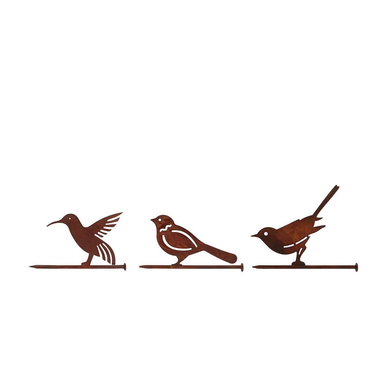 Cargue la imagen en el visor de la galería, Ty tuinsteker bird rus metaal 18x1,5x13cm
