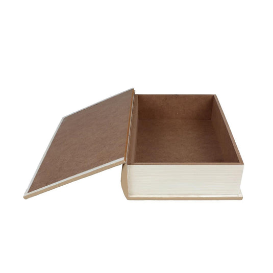 Opbergbox little one licht bruin hout 19x27x7cm