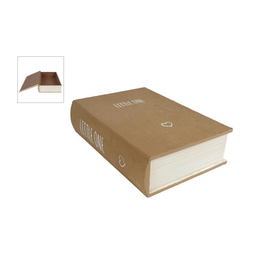 Opbergbox little one licht bruin hout 19x27x7cm