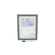 Fotolijst welcome little one m marker beige groen hout 21x27x1,5cm