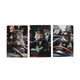 Wandbord gentlemen cat metaal 20x30x0,5cm
