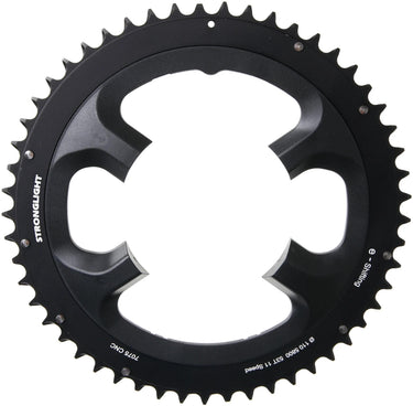 Stronglight kettingblad chain ring strongl. 53t outer alu black