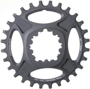 Stronglight kettingblad ht3 chain ring strongl.ht3 28t inner alu black