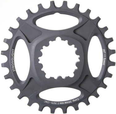 Stronglight kettingblad ht3 chain ring strongl.ht3 28t inner alu black