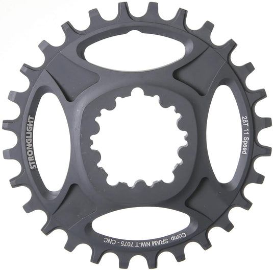 Stronglight kettenblatt ht3 chain ring strongl.ht3 30t inner alu black
