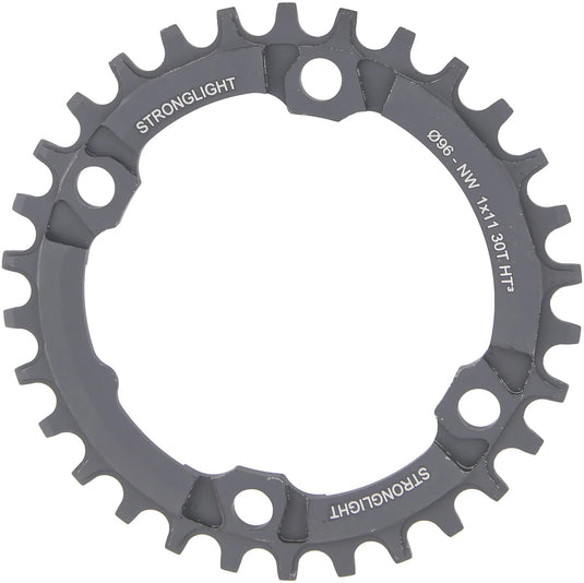 Stronglight kettenblatt ht3 chain ring strongl. ht3 30t alu black