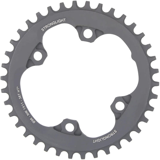 Stronglight kettenblatt ht3 chain ring strongl. ht3 38t alu black