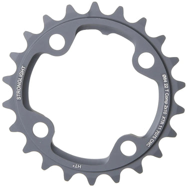 Stronglight kettingblad ht3 chain ring strongl. ht3 22t inner alu black