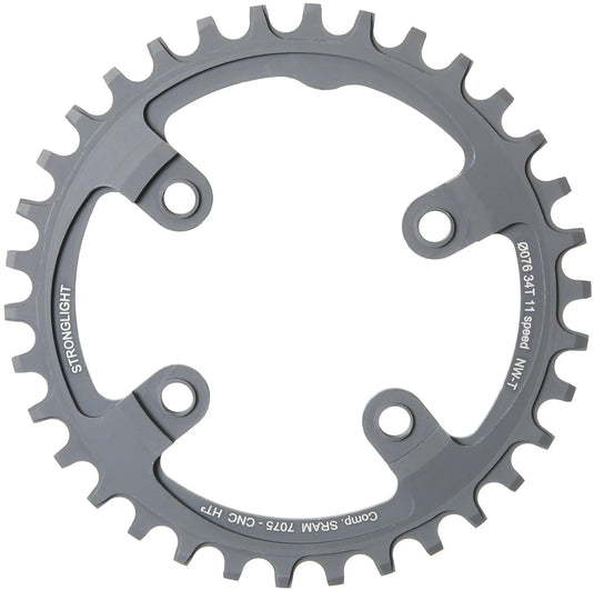 Stronglight kettenblatt ht3 chain ring strongl. ht3 34t inner alu black