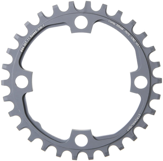 Stronglight kettenblatt ht3 chain ring strongl. ht3 30t inner alu black