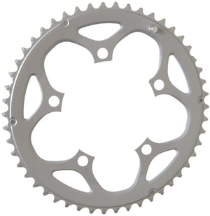 Shimano tiagra fc-4550 kettingblad 50t - buitenblad - 2x9-speed - 110 mm bcd - zilver