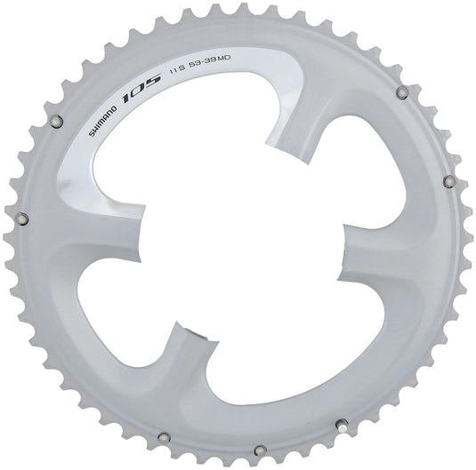Shimano kettingblad 105 11v 53t y1ph98140 fc-5800 zilver